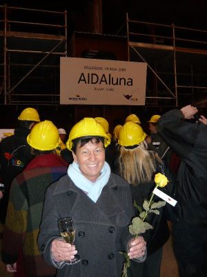 Kiellegung des Clubschiff AIDAluna